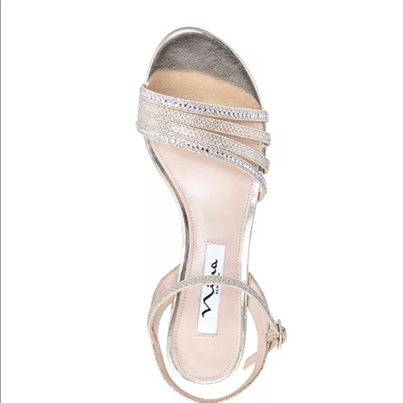 NINA of New York Rhinestone Heels - Picture 1 of 10